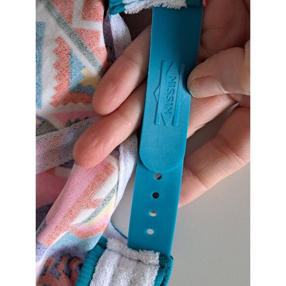 Vintage 90s Nissin Snapback Rope Hat Aztec Colorful Adjust Skater Streetwear Cap - Picture 7 of 7